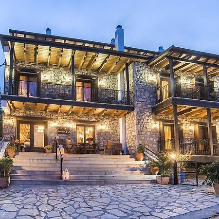 Asimina Guesthouse, Eptalofos Parnassos ภายนอก รูปภาพ