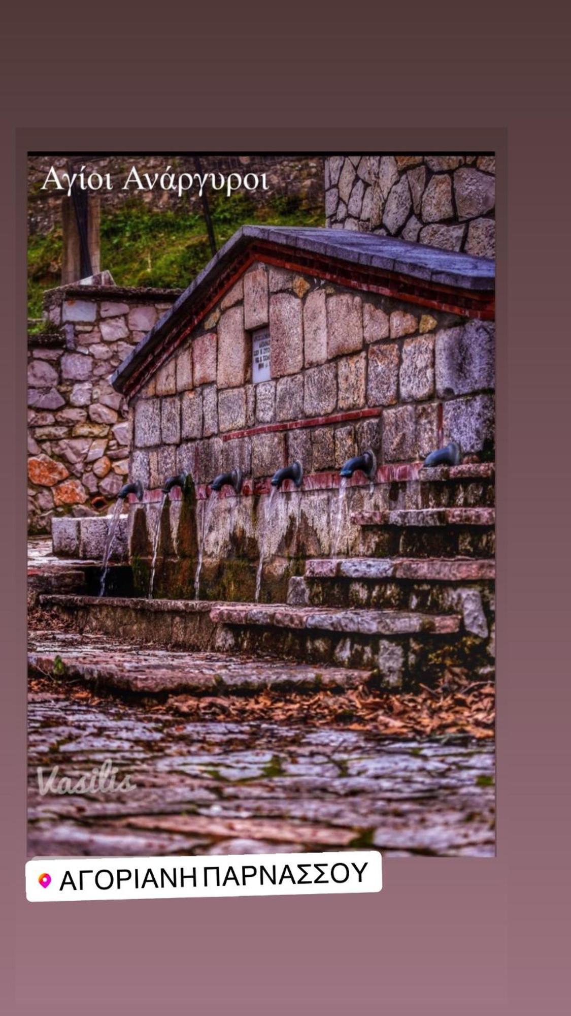 Asimina Guesthouse, Eptalofos Parnassos ภายนอก รูปภาพ
