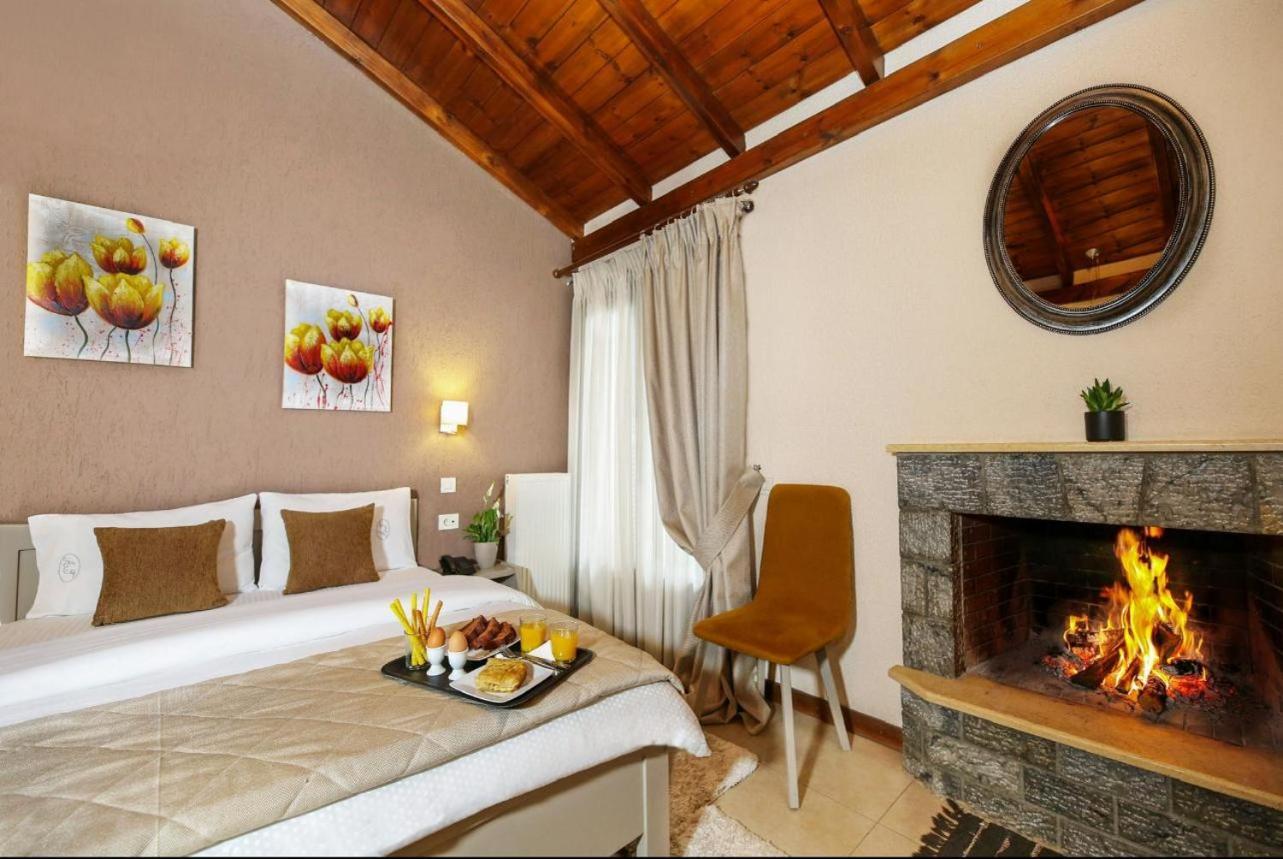 Asimina Guesthouse, Eptalofos Parnassos ภายนอก รูปภาพ