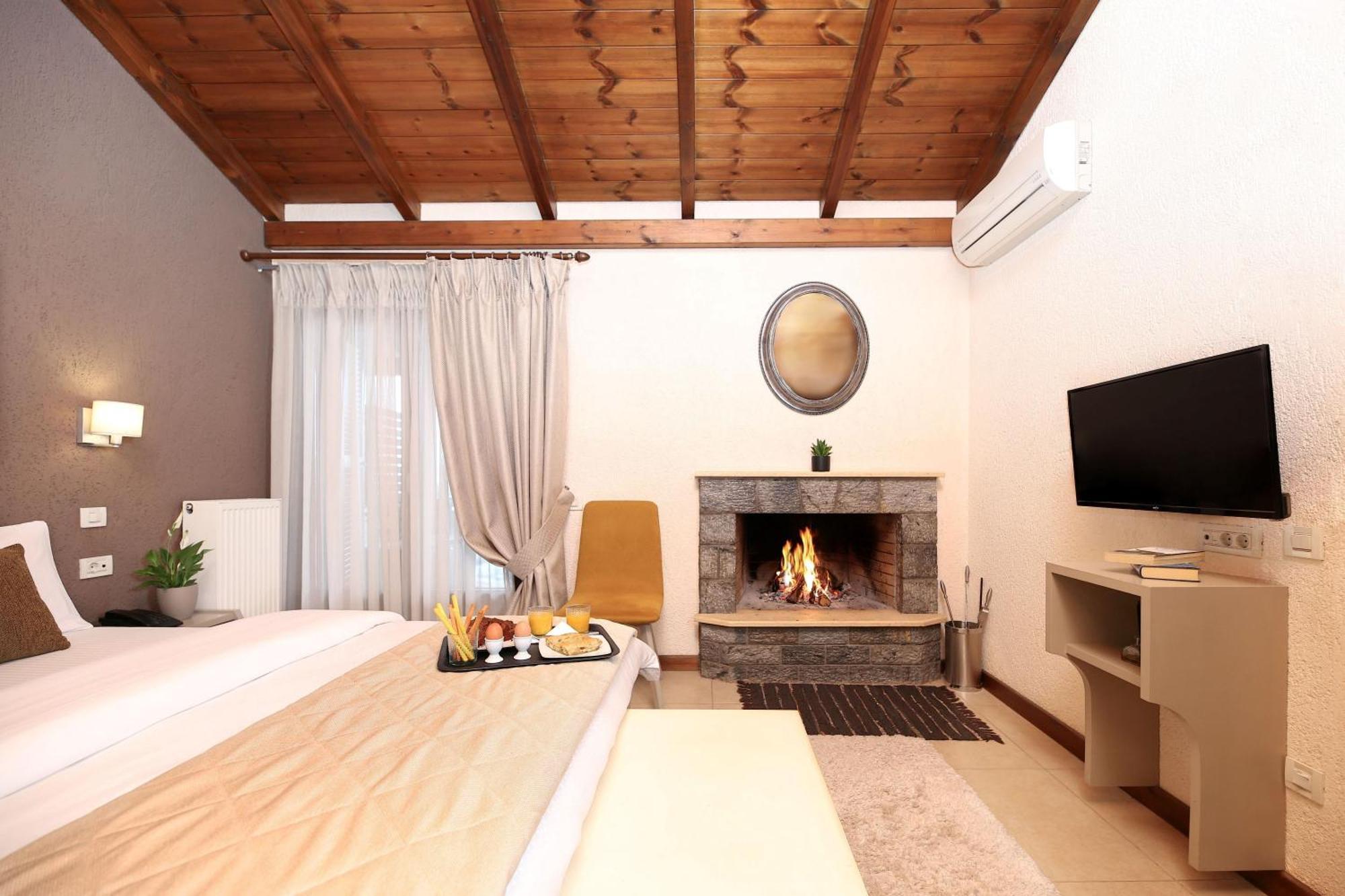 Asimina Guesthouse, Eptalofos Parnassos ภายนอก รูปภาพ