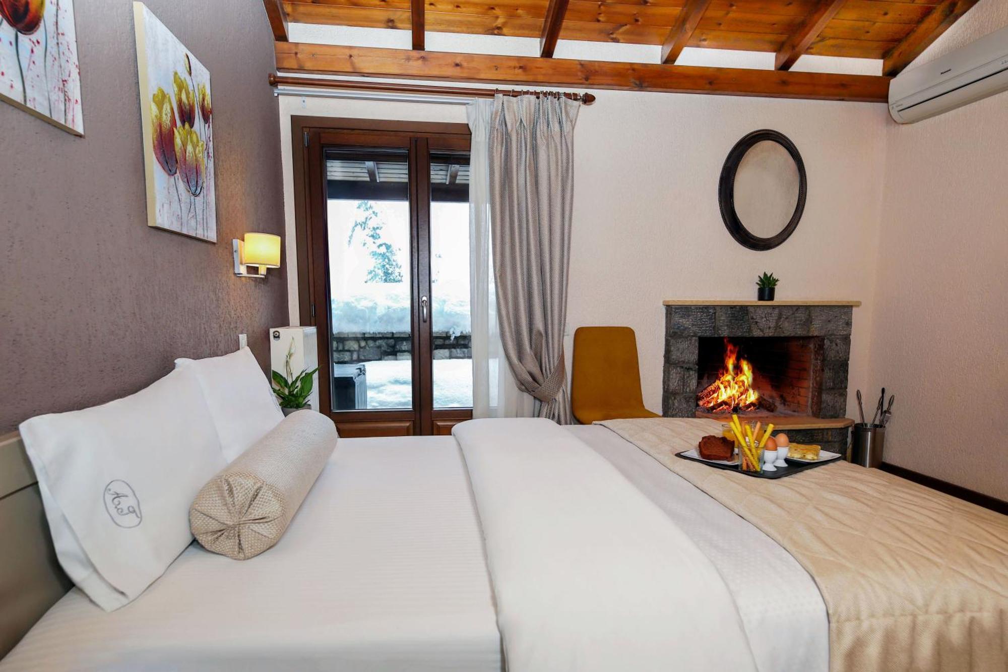 Asimina Guesthouse, Eptalofos Parnassos ภายนอก รูปภาพ